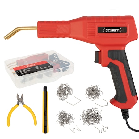Stalwart Plastic Welder Kit with 200 Staples 75-PT2006
